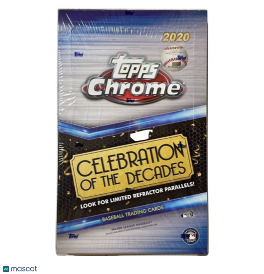 2020 Topps Chrome Baseball Celebration Of The Decades Hobby Box