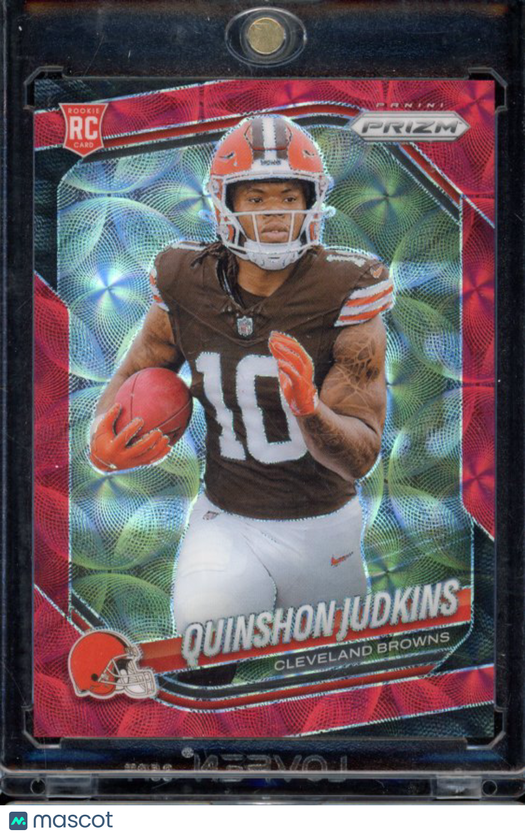 2025 Prizm Quinshon Judkins Red Choice Rookie /20