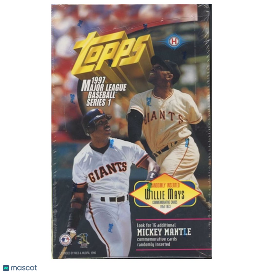 1997 Topps Series 1 Baseball Hobby Box
