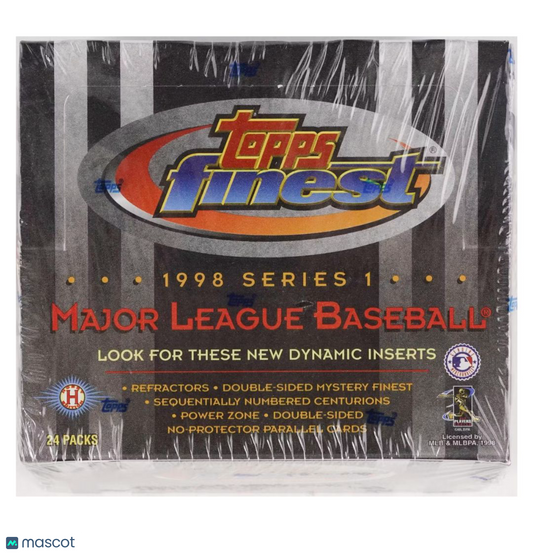 1998 Topps Finest Series 1 Baseball Hobby Box