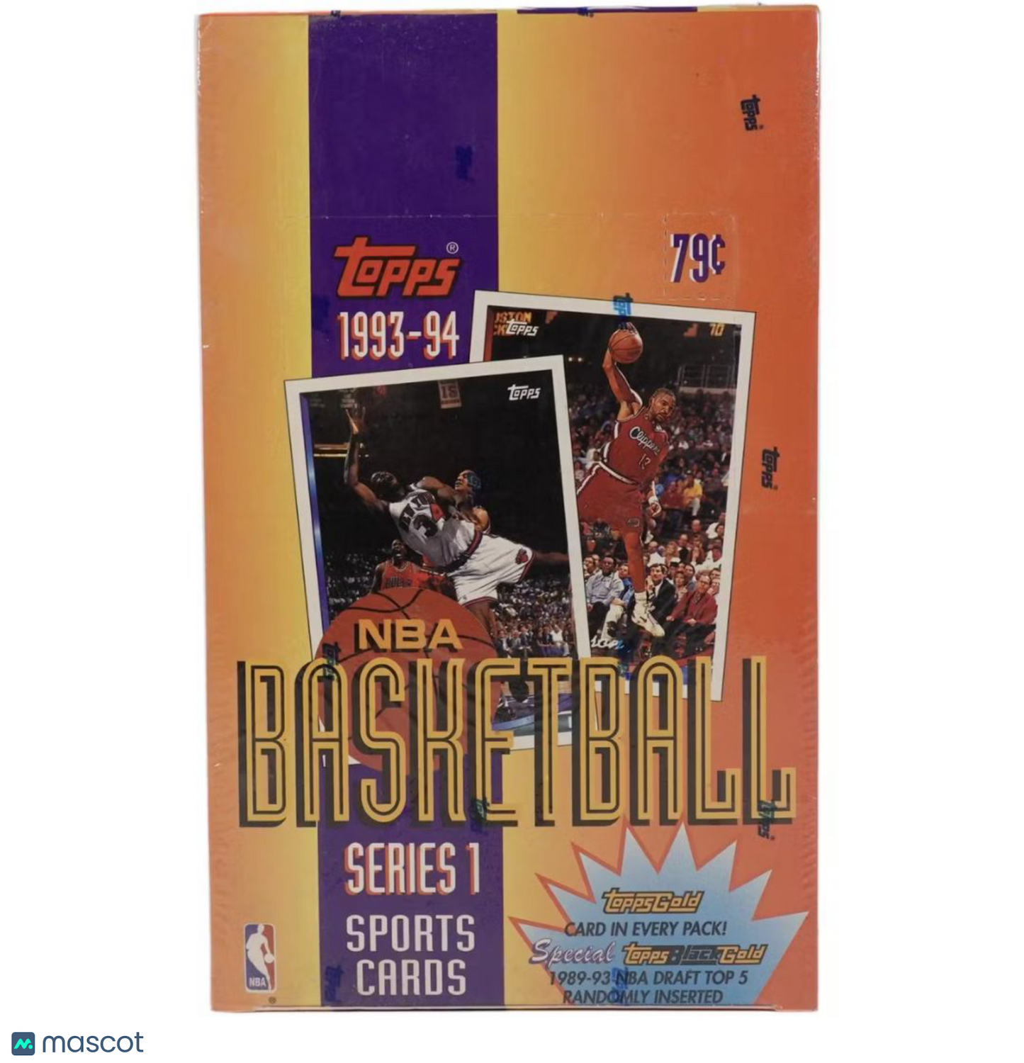 1993/94 Topps Series 1 Basketball Hobby Box
