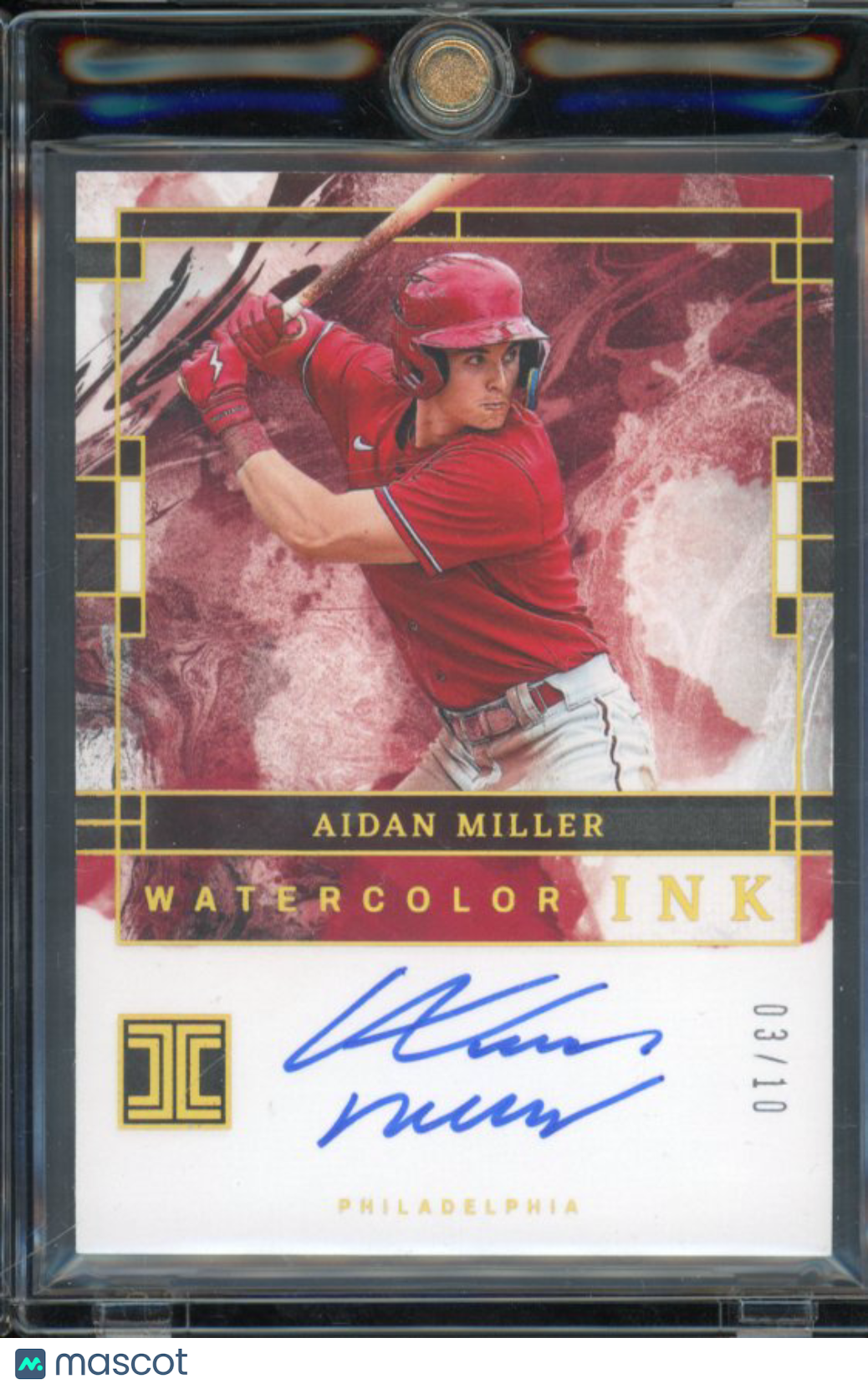 2024 Impeccable Aidan Miller White Color Ink Auto /10