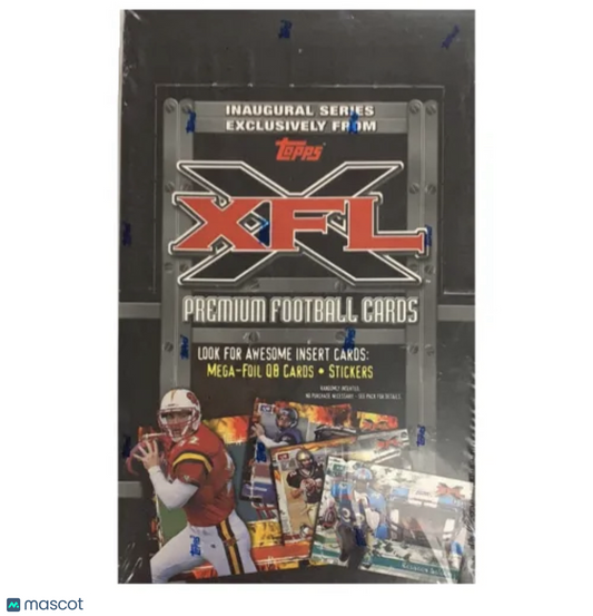2001 Topps XFL Football Hobby Box