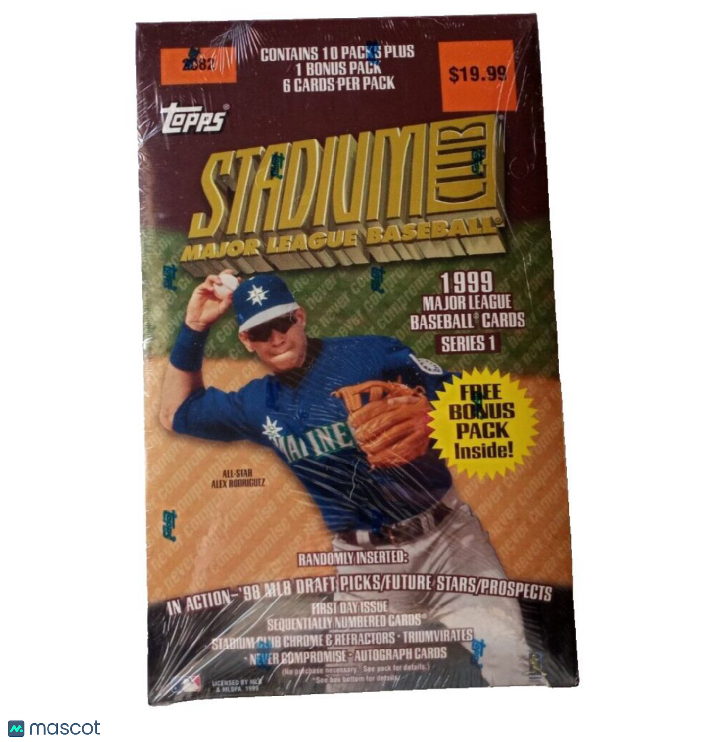1999 Topps Stadium Club Baseball Series 1 Retail Box