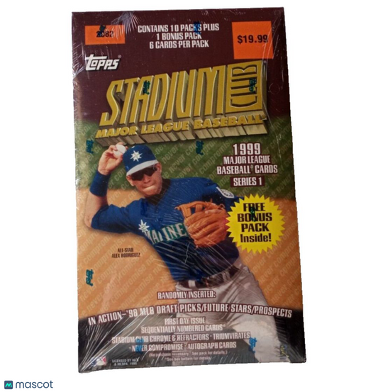 1999 Topps Stadium Club Baseball Series 1 Retail Box