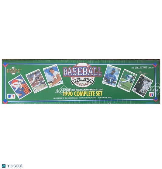 1990 Upper Deck Baseball Complete Set Box