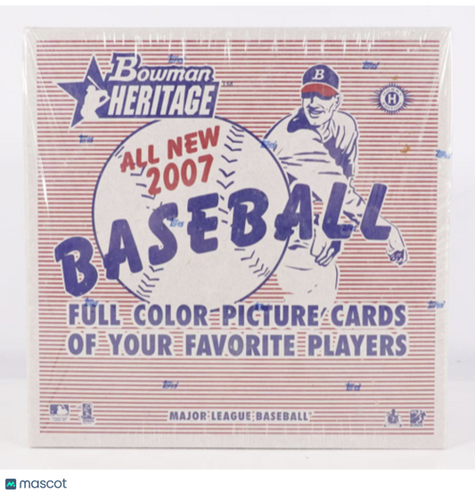 2007 Bowman Heritage Baseball Hobby Box