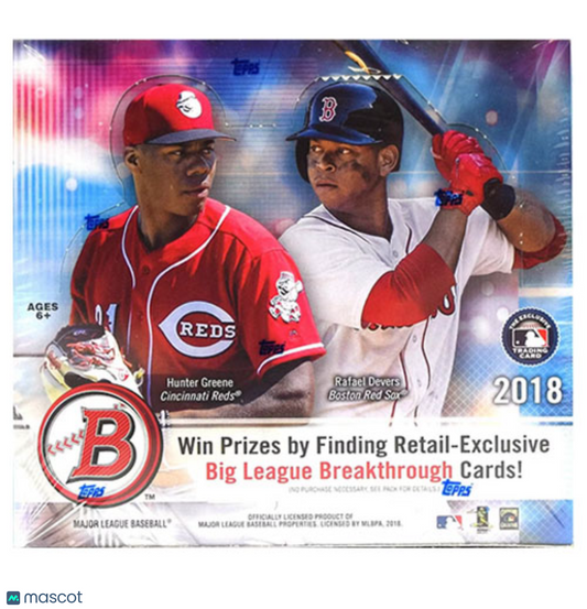 2018 Bowman Baseball Retail Box