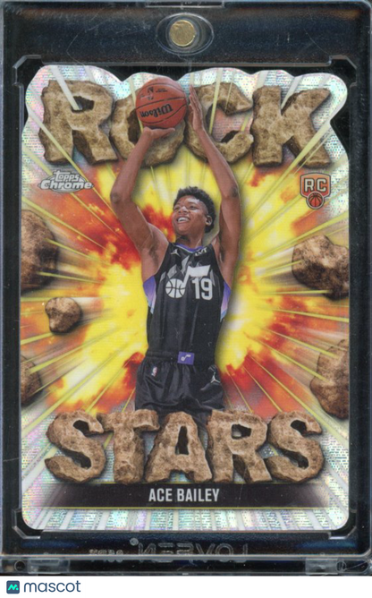2025-26 Topps Chrome Ace Bailey Rock Stars Rookie