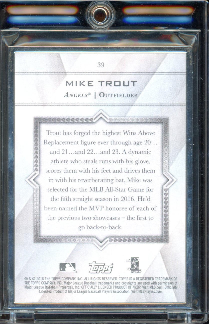 2016 Transcendent Mike Trout /65