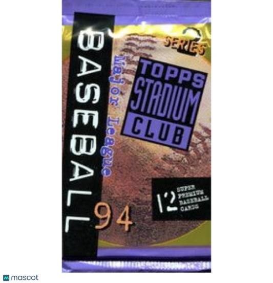 1994 Topps Stadium Club Series 2 Baseball Card Hobby Pack
