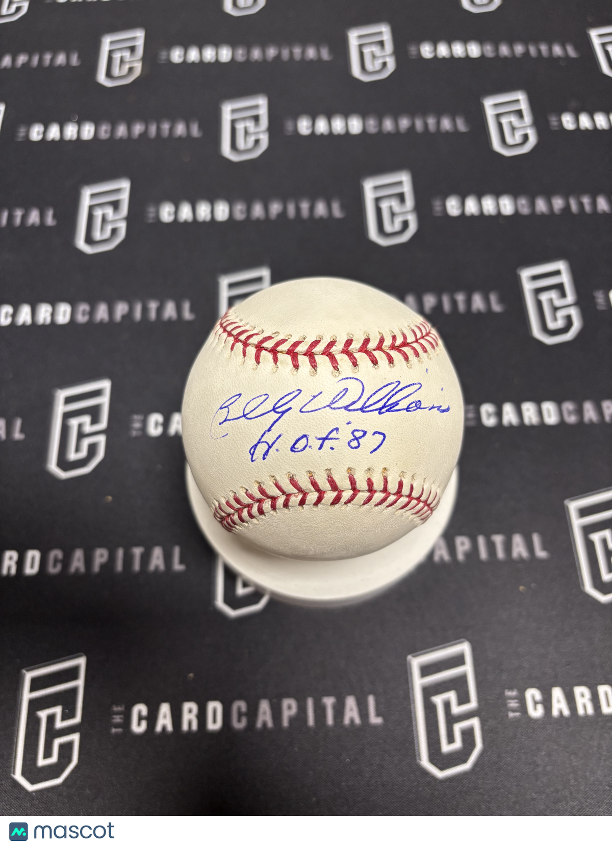Billy Williams Signed Major League Baseball JSA "HOF 87"