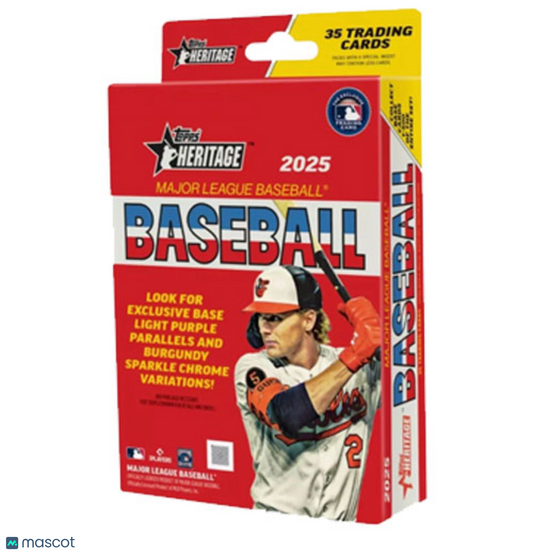 2025 Heritage Baseball Hanger Box