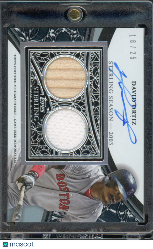 2023 Topps Sterling David Ortiz Patch Auto /25