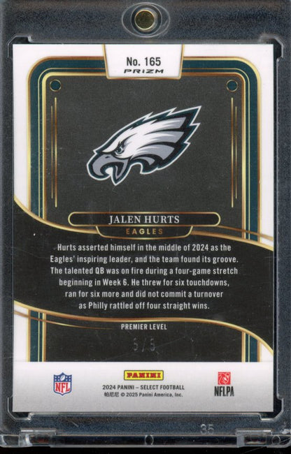 2024 Select Jalen Hurts Green Disco /5