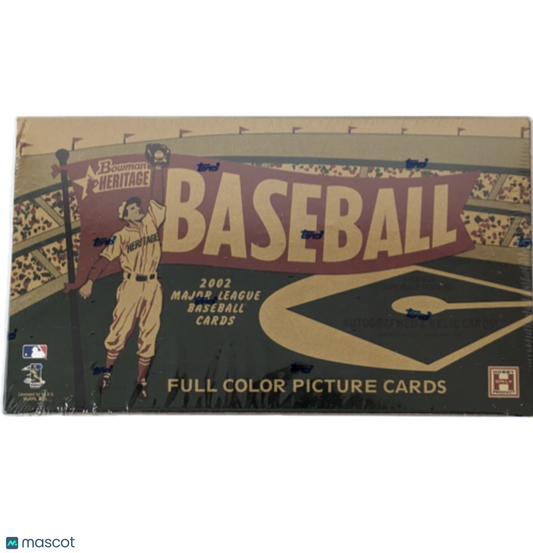 2002 Bowman Heritage Baseball Hobby Box