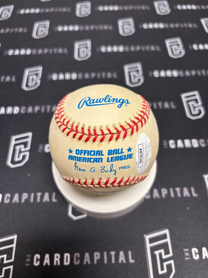 George Kell Signed Official Major League Baseball JSA "HOF 83"