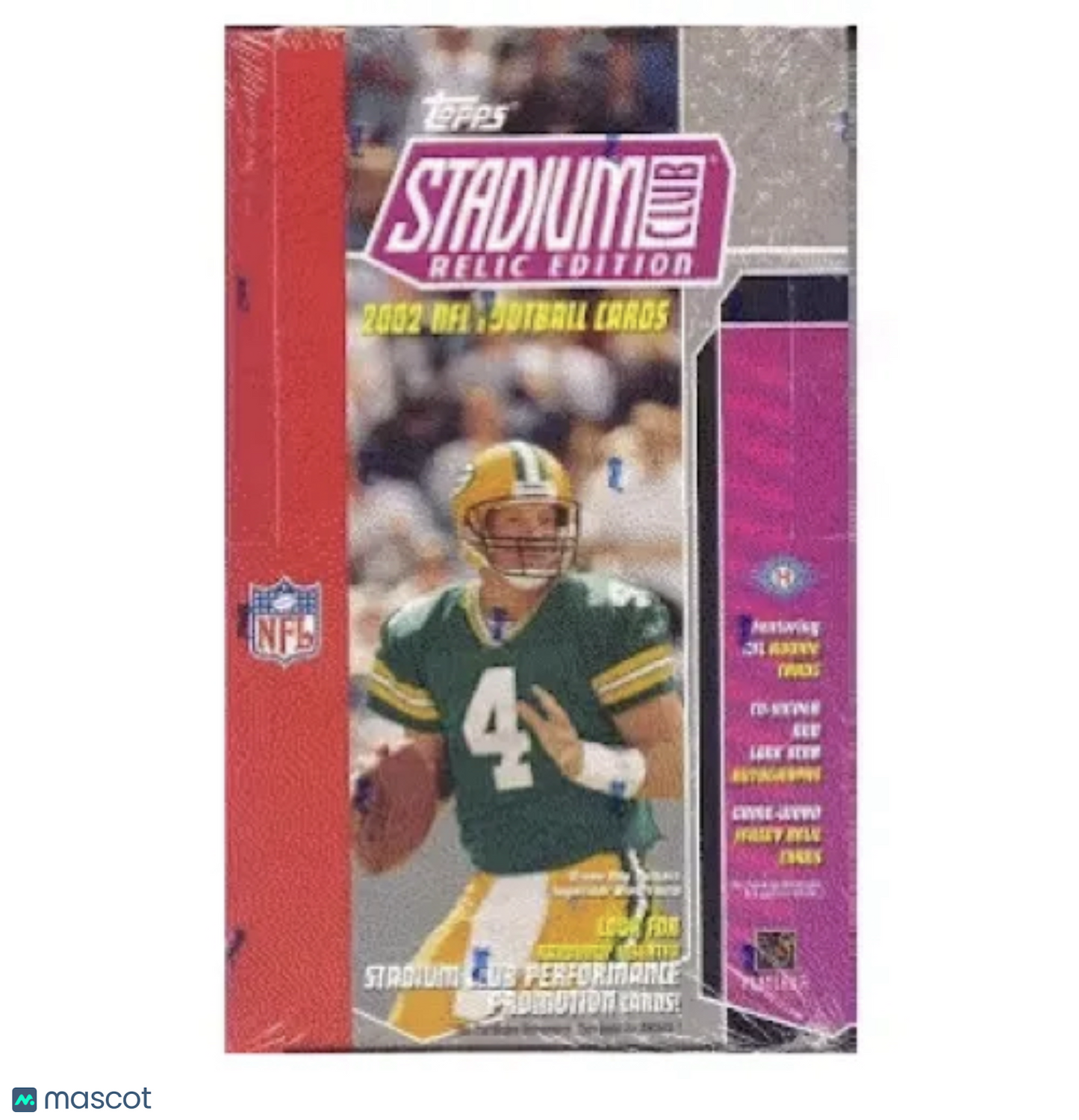 2002 Topps Stadium Club Football Hobby Box