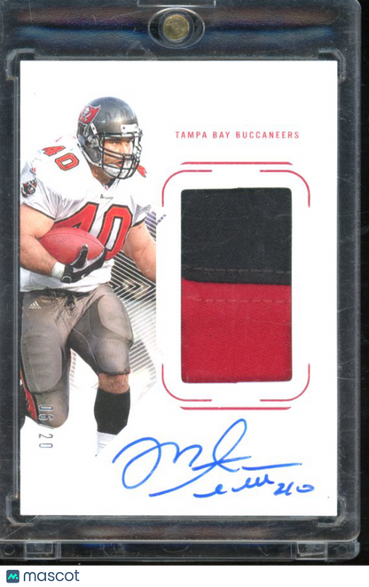 2023 Flawless Mike Alstott Patch Auto /20