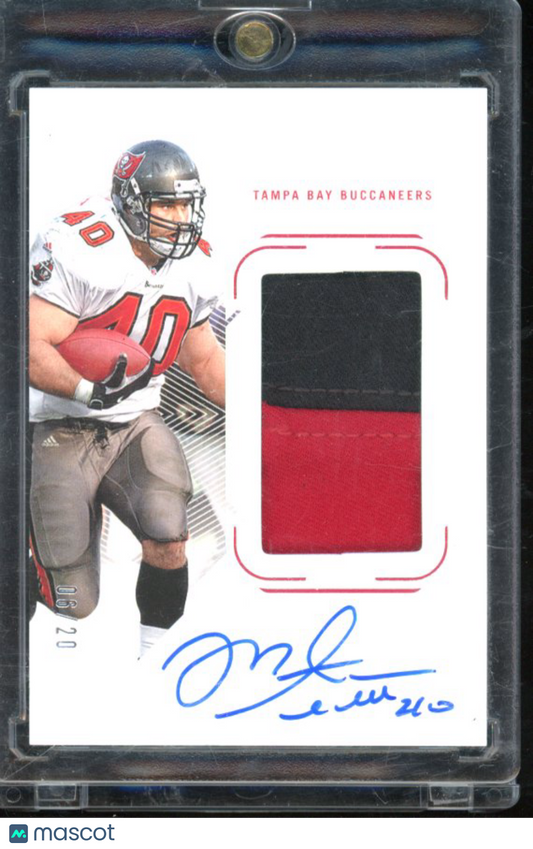 2023 Flawless Mike Alstott Patch Auto /20