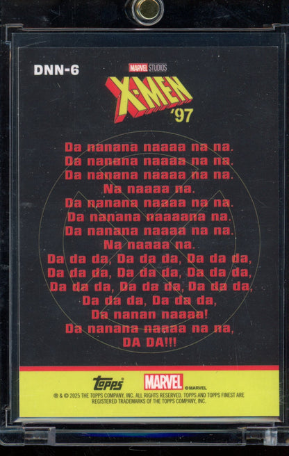 2025 Topps Finest X-Men Da Nanana Case Hit SSP