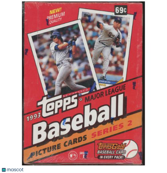 1993 Topps Baseball Series 2 Box