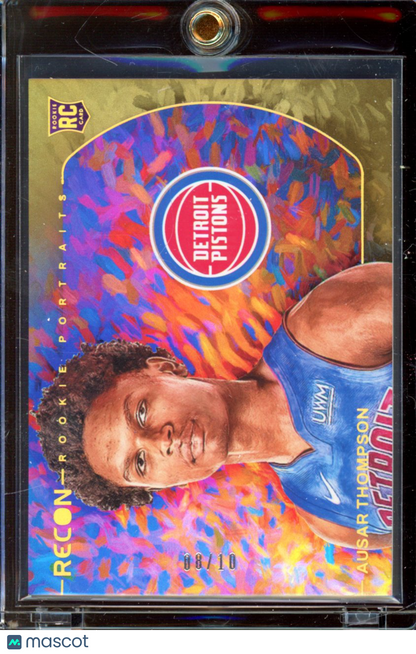 2023-24 Recon Ausar Thompson Gold /10 Rookie