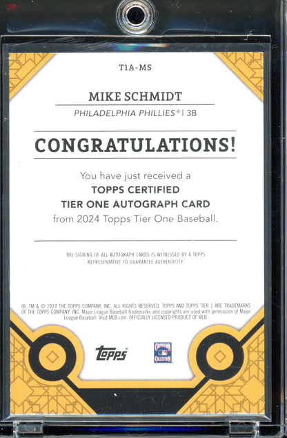 2022 Museum Mike Schmidt Auto /50