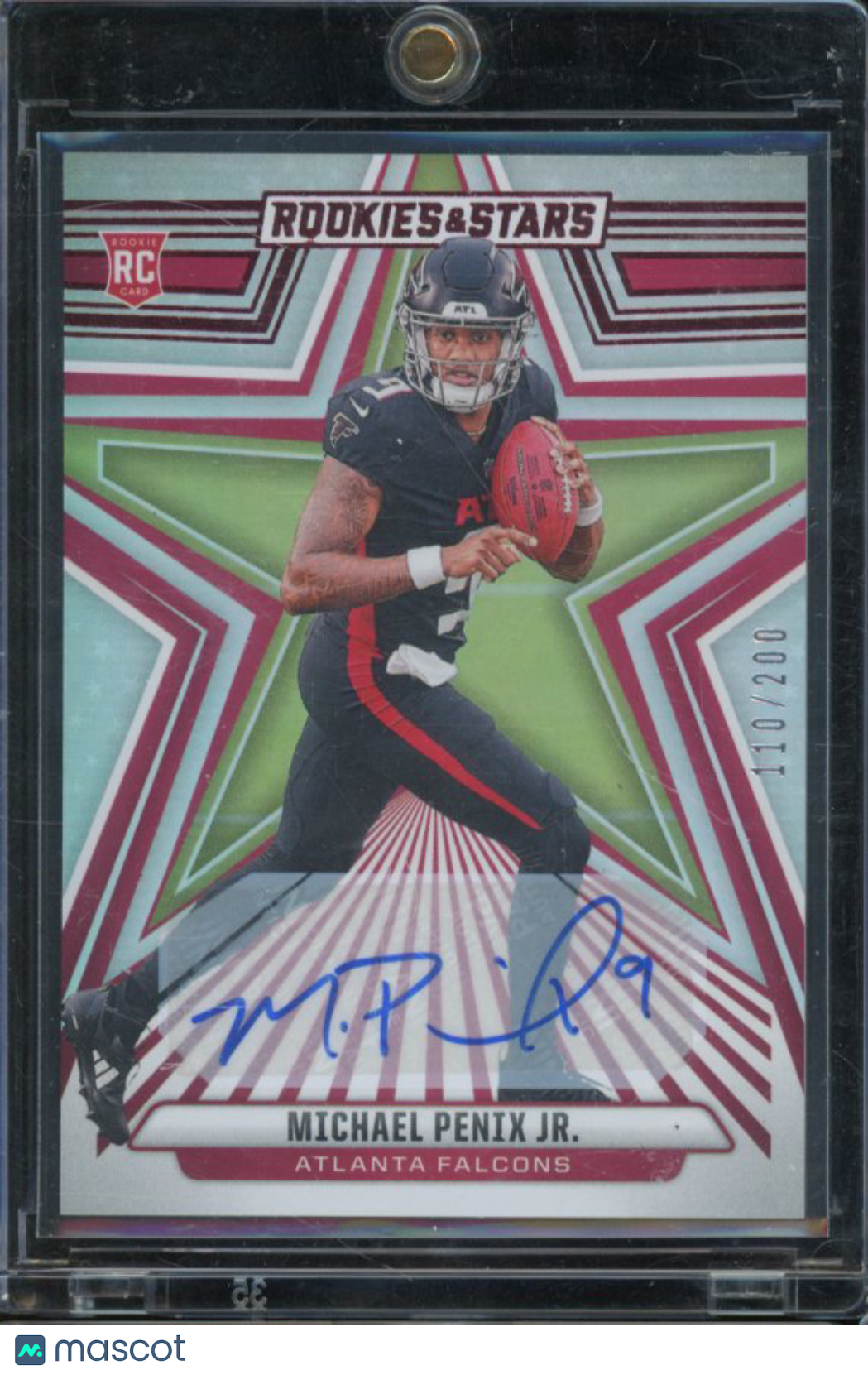 2024 Rookies and Stars Michael Penix Rookie Auto /200