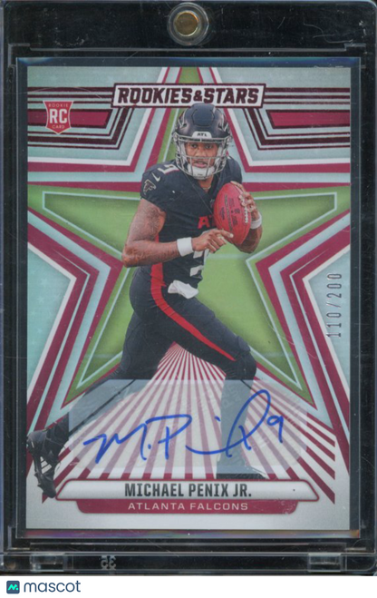 2024 Rookies and Stars Michael Penix Rookie Auto /200