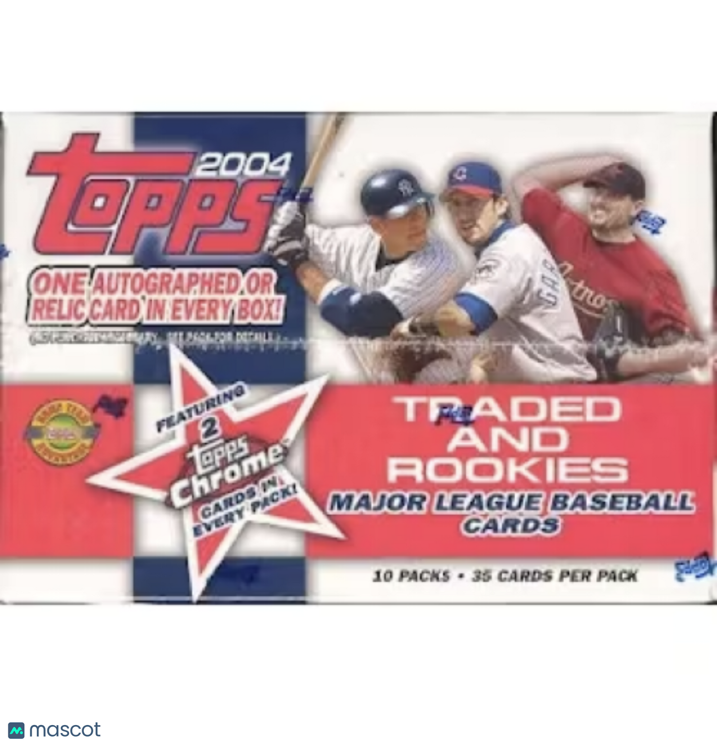 2004 Topps Traded and Rookies Baseball Jumbo Box