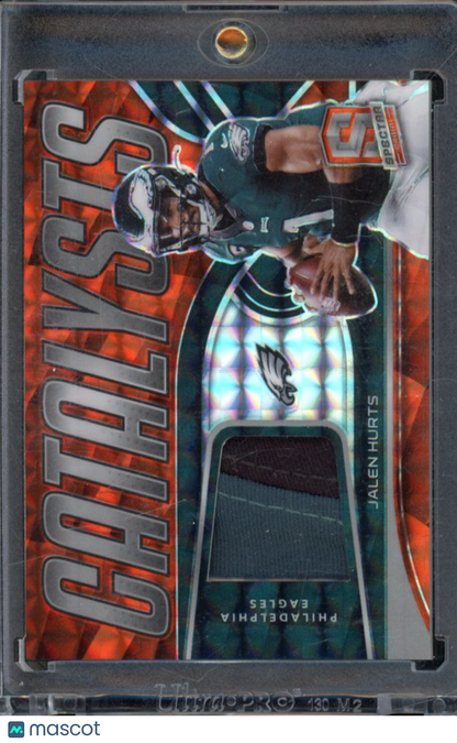 2022 Spectra Jalen Hurts Orange Patch /10