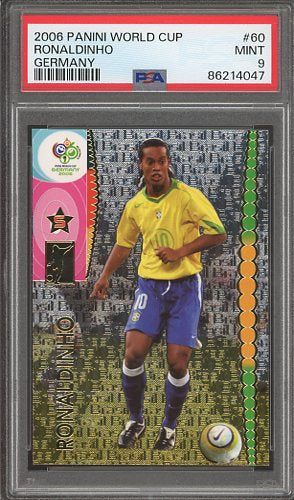 2006 World Cup Ronaldinho Germany #60 PSA 9