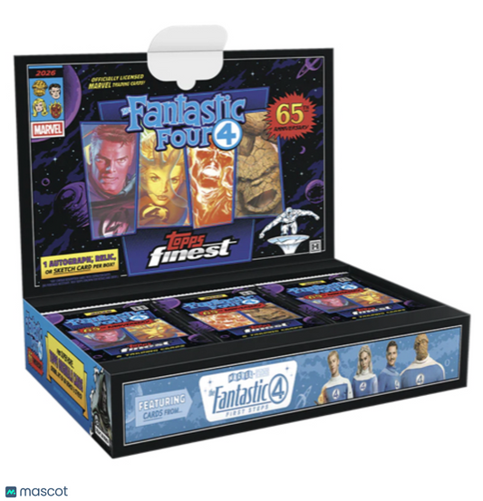 2026 Topps Marvel Finest FF 65th Anniv Hobby Box