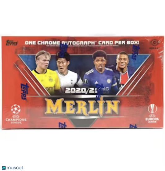 2020/21 Topps Merlin Chrome Soccer Hobby Box