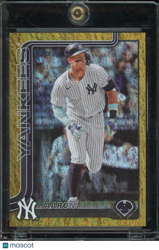 2025 Topps Series One Aaron Judge Gold Foil /50