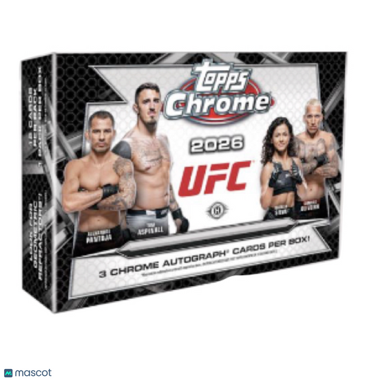 2026 Topps UFC Chrome Breaker Delight Box