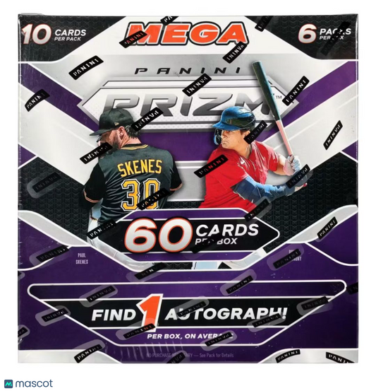 2025 Panini Prizm Baseball Mega Box (Pink Ice Prizms)