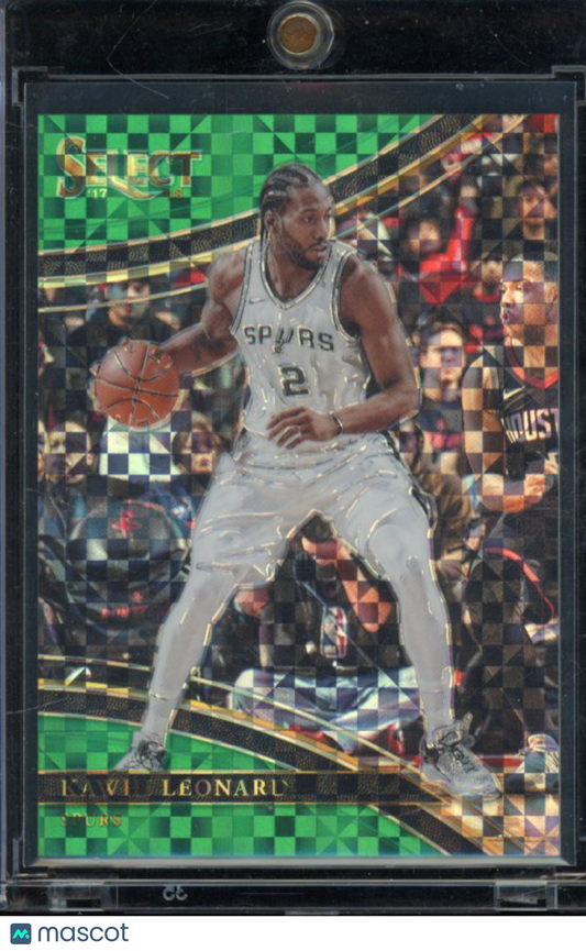 2017-18 Select Kawhi Leonard Green Courtside /5