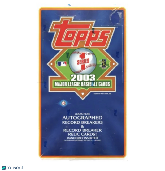 2003 Topps Series 1 Baseball Hobby Box