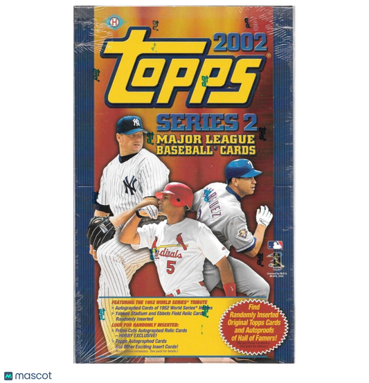 2002 Topps Series 2 Baseball Hobby Box