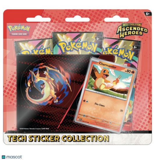 Mega Evo ME2.5 Ascended Heroes Tech Sticker Collection Blister