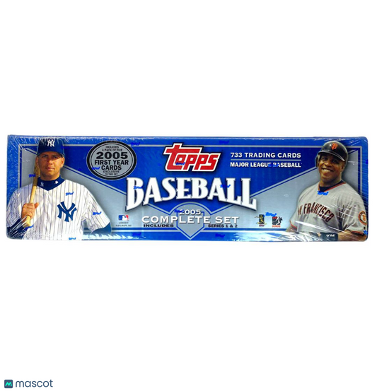 2005 Topps Complete Set Baseball Blue Box