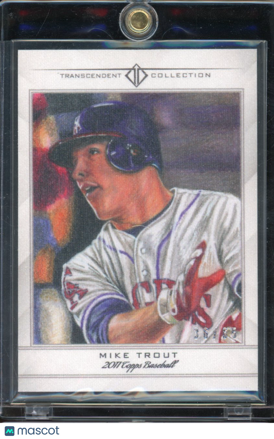 2016 Transcendent Mike Trout Sketch /65