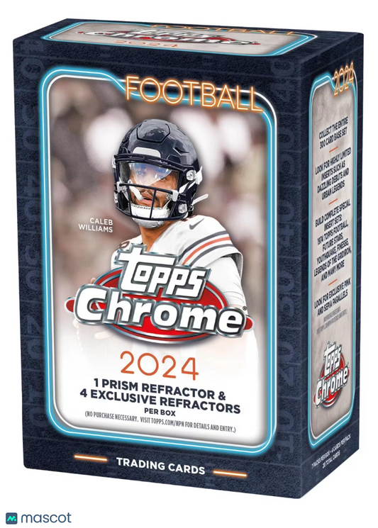 2024 Topps Chrome Football Blaster Box