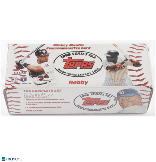 1996 Topps Series 1 & 2 Baseball Hobby Box