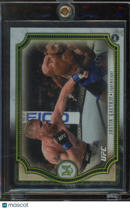 2018 Museum Collection Justin Gaethje Rookie /75