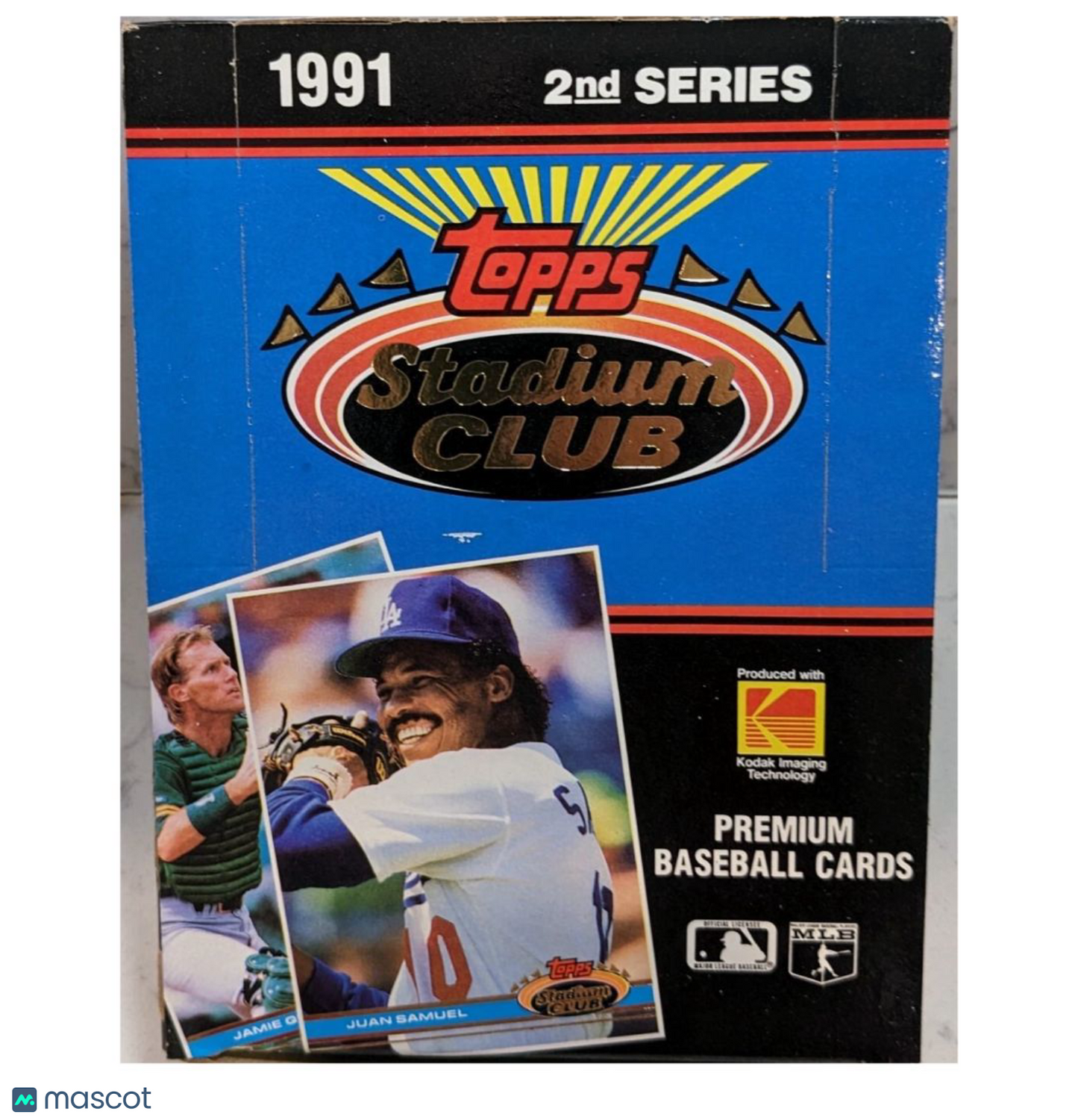 1991 Topps Stadium Club Series 2 Baseball Box