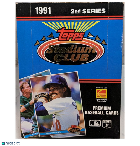 1991 Topps Stadium Club Series 2 Baseball Box