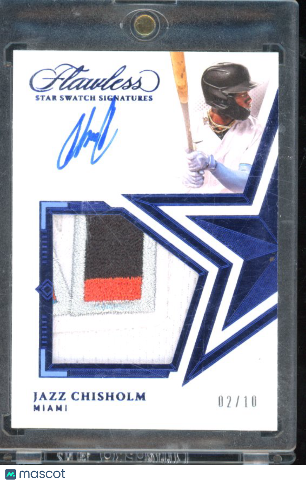 2022 Flawless Jazz Chisholm Star Swatch Patch Auto /10